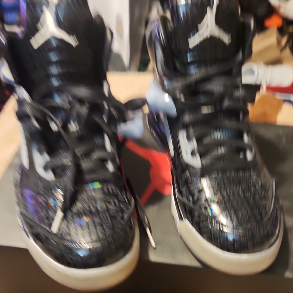 Jordan 5 Dorenbecher  Black and White High-Top Sneakers. awesome pair main image 11